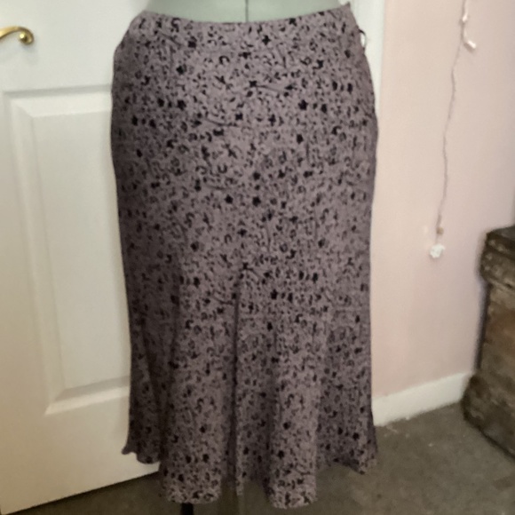 Sundance Silk and Polyester Skirt with Tie Womens 10